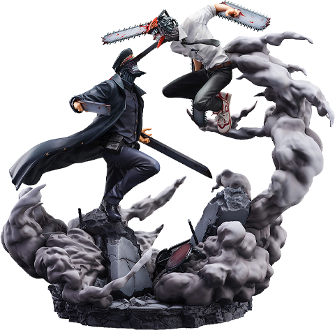 Chainsaw Man Chainsaw Man vs. Samurai Sword Collectible Figure  (Prototype Shown) View 14