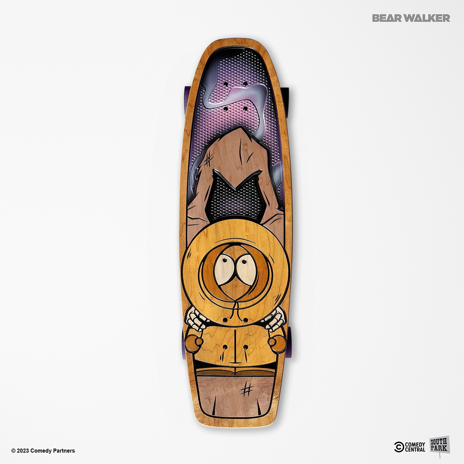 South Park Death Finds Kenny Skateboard Deck  (Prototype Shown) View 7