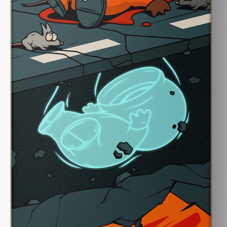 South Park Kenny Goes to Hell Skateboard Deck  (Prototype Shown) View 4