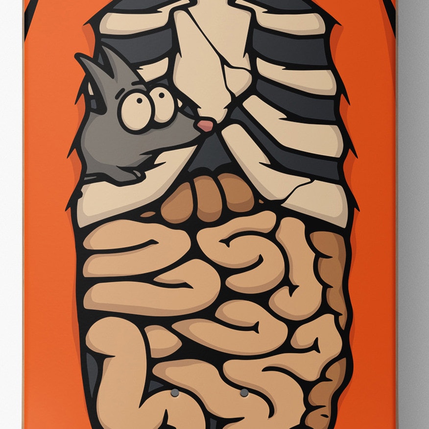 South Park Dead Kenny Skateboard Deck  (Prototype Shown) View 4