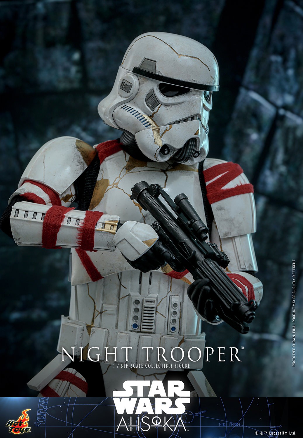 Star Wars Night Trooper™ Sixth Scale Figure  (Prototype Shown) View 3