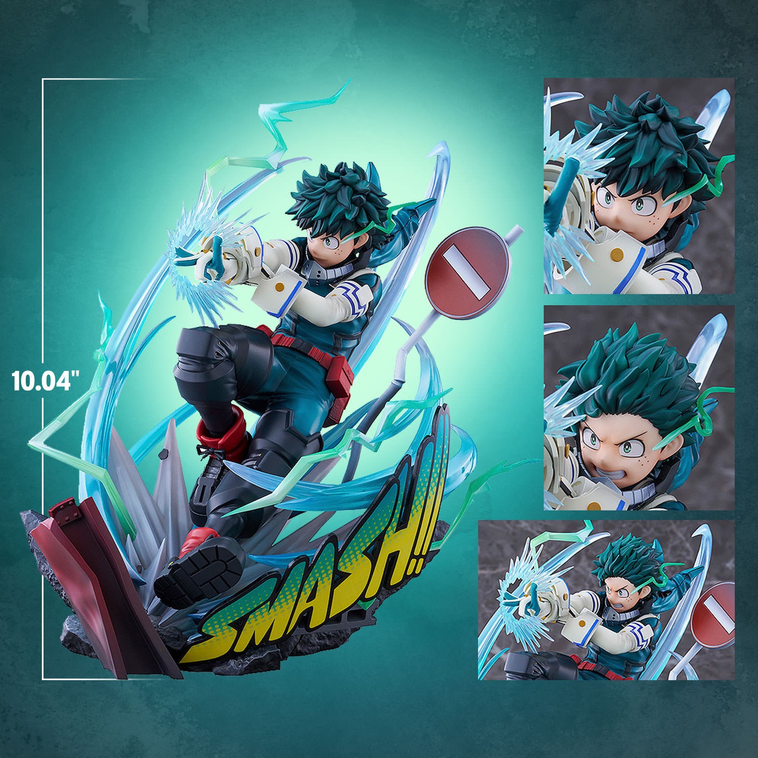 My Hero Academia Izuku Midoriya (Deku Version) Collectible Figure  (Prototype Shown) View 2