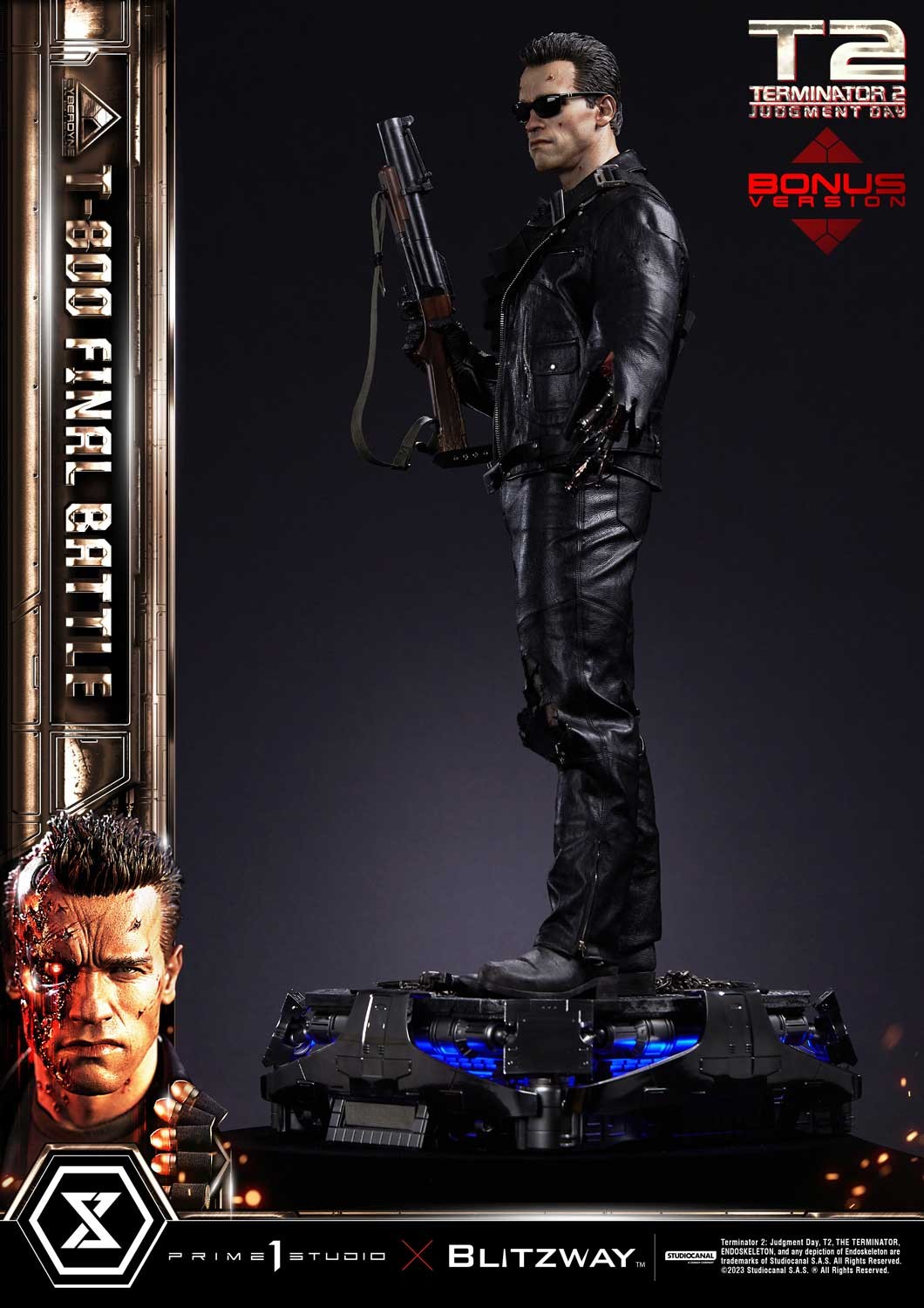 T-800 Final Battle 1:3 Scale Statue by Prime 1 Studio