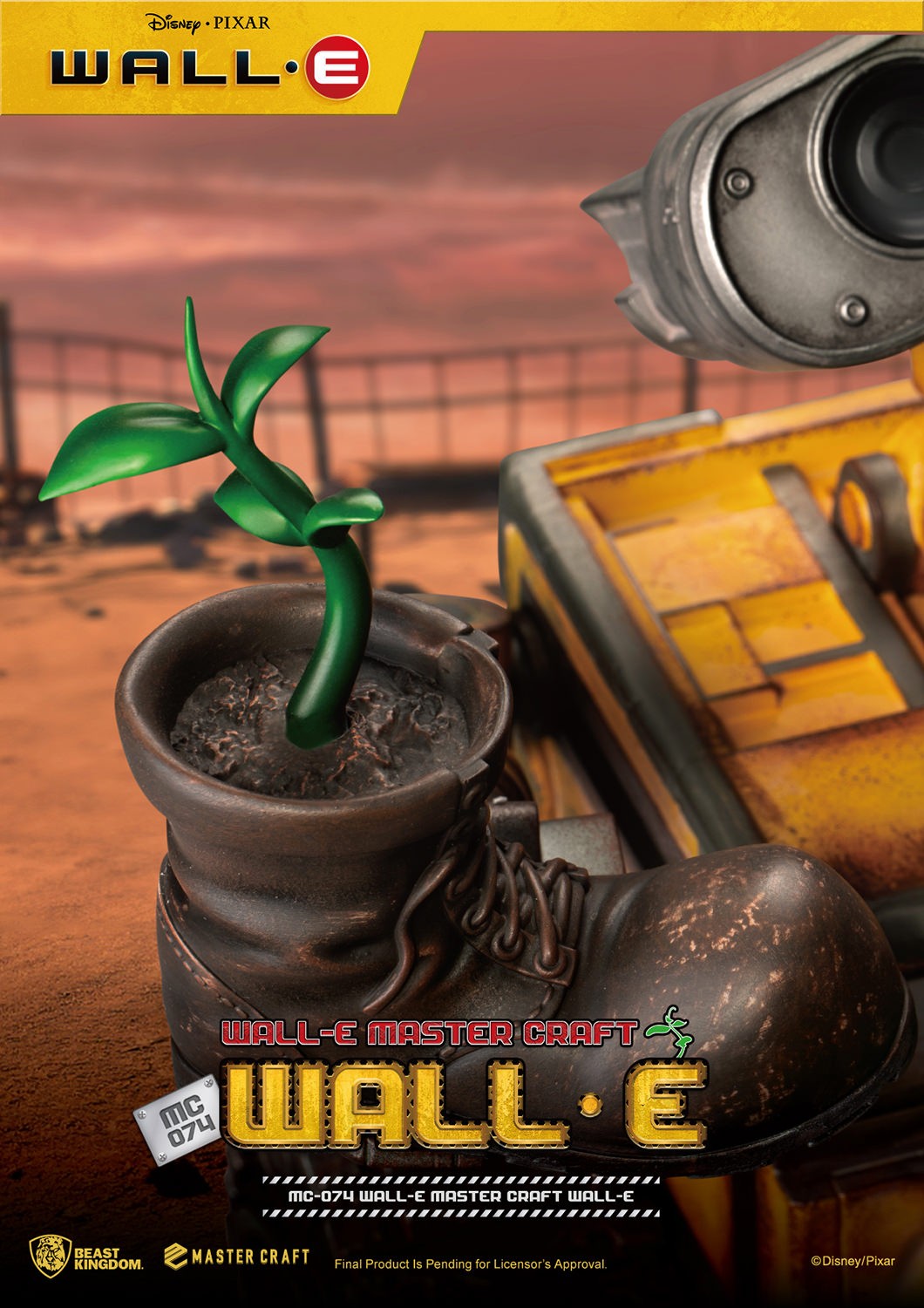 Disney Wall-E Statues  (Prototype Shown) View 4