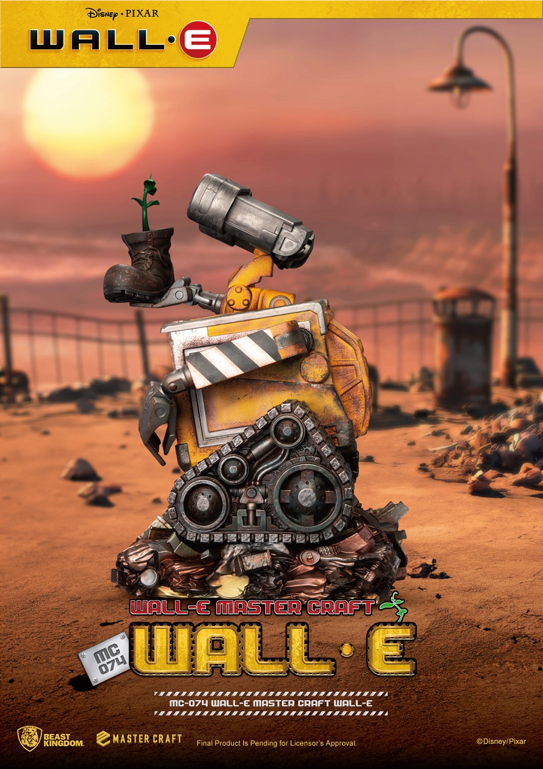 Disney Wall-E Statues  (Prototype Shown) View 6