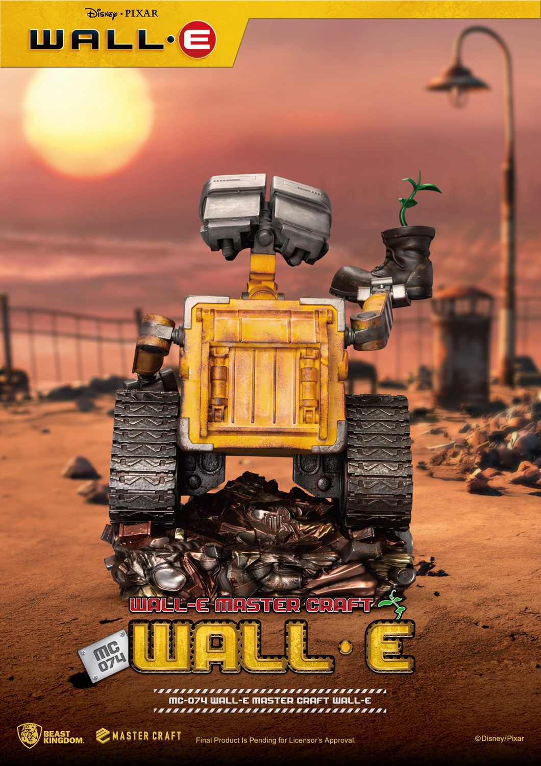 Disney Wall-E Statues  (Prototype Shown) View 7