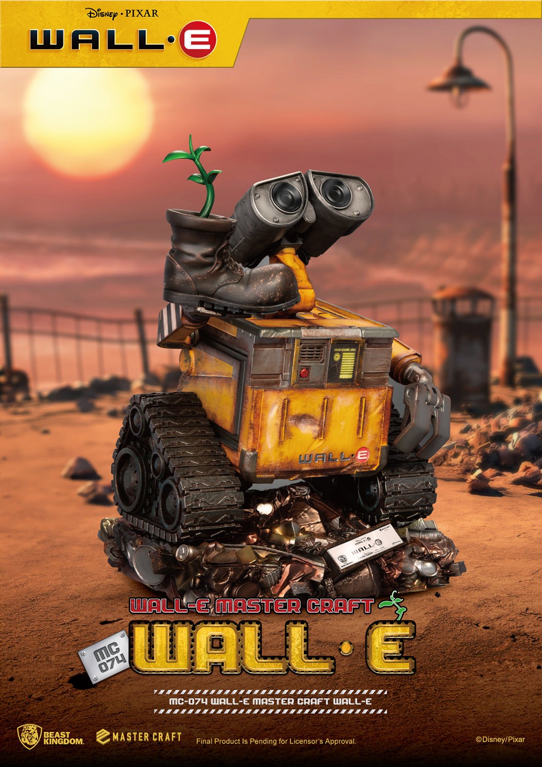 Disney Wall-E Statues  (Prototype Shown) View 8