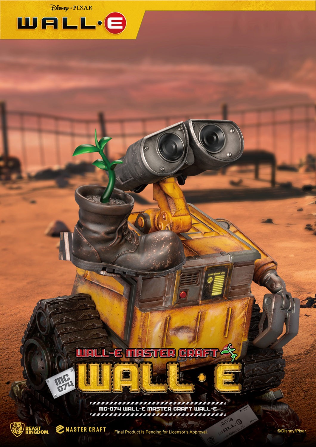 Disney Wall-E Statues  (Prototype Shown) View 9