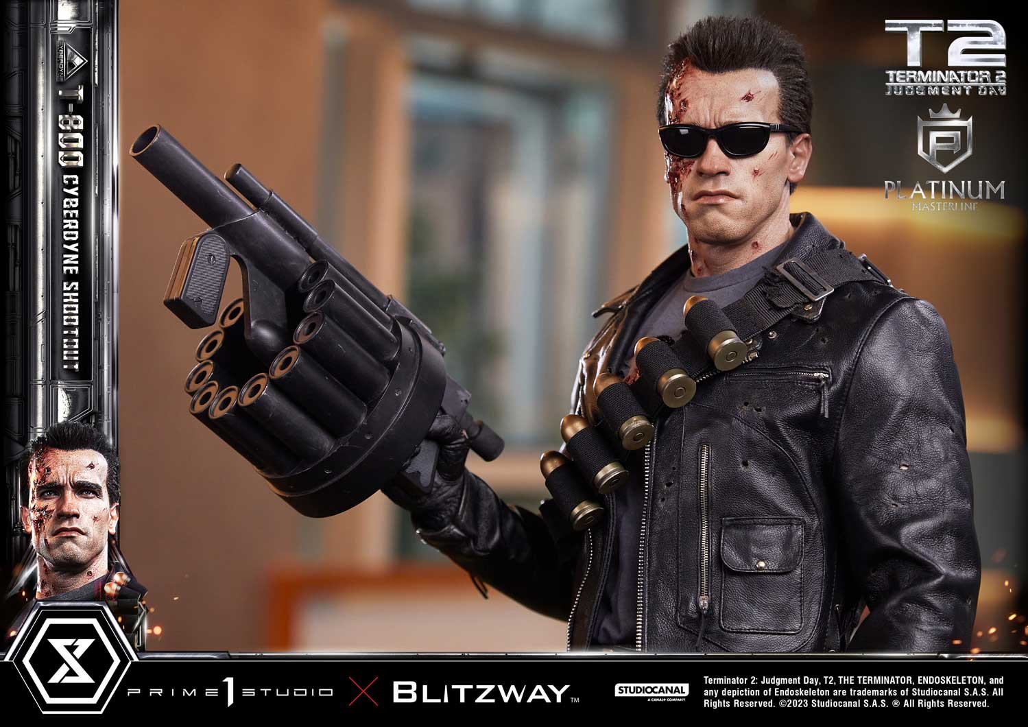 NECA Terminator 2 Judgment Day T-800 Cyberdyne Showdown 7