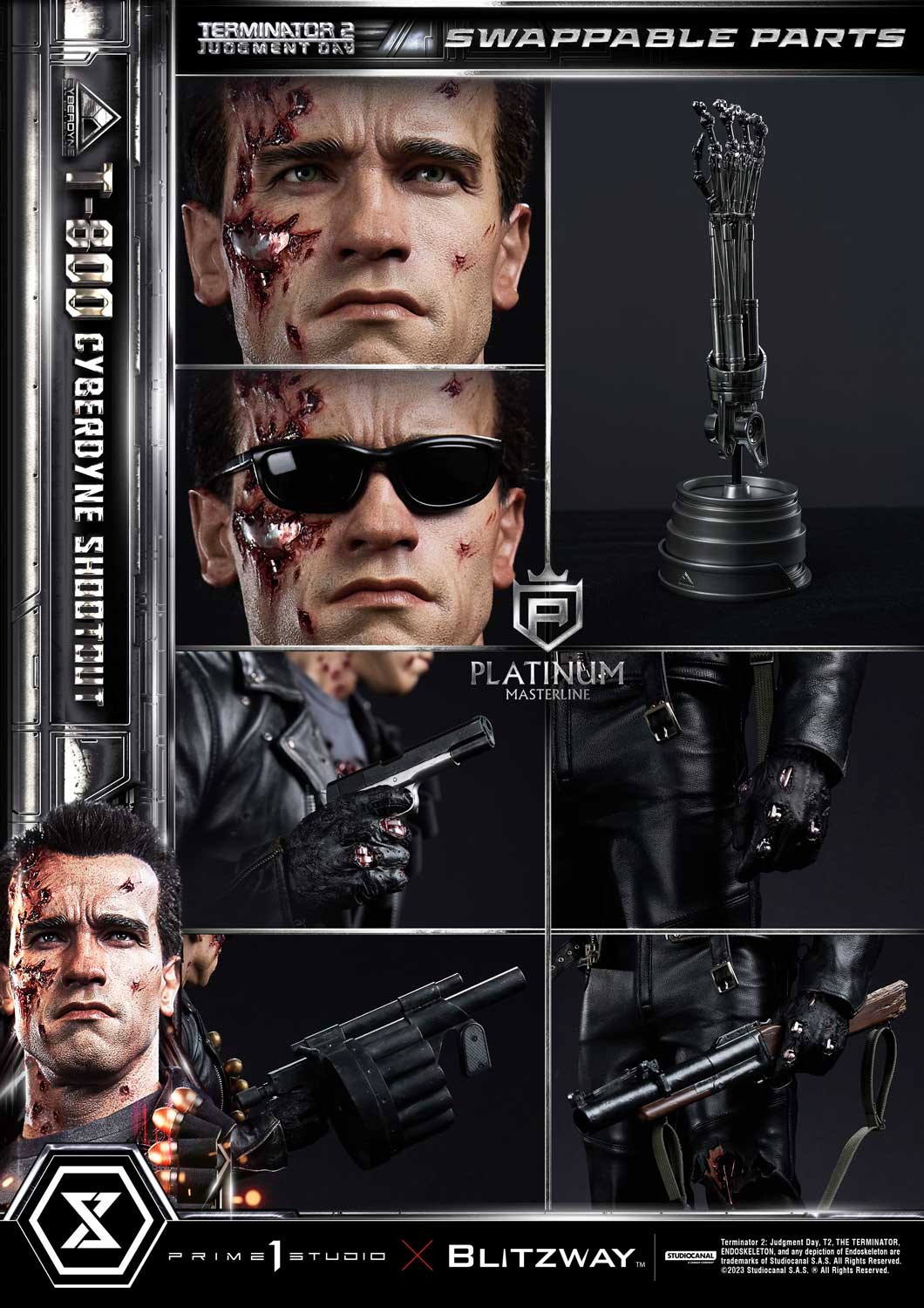 T-800 – Cyberdyne Shootout 1:3 Scale Statue by Prime 1 Studio ...