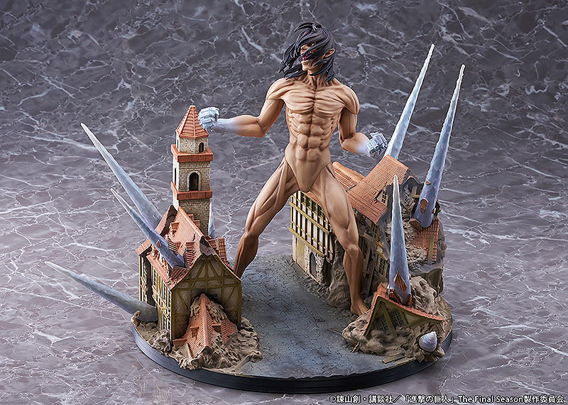 Attack on Titan Eren Jaeger (Attack Titan Version) Judgment Collectible Figure  (Prototype Shown) View 6