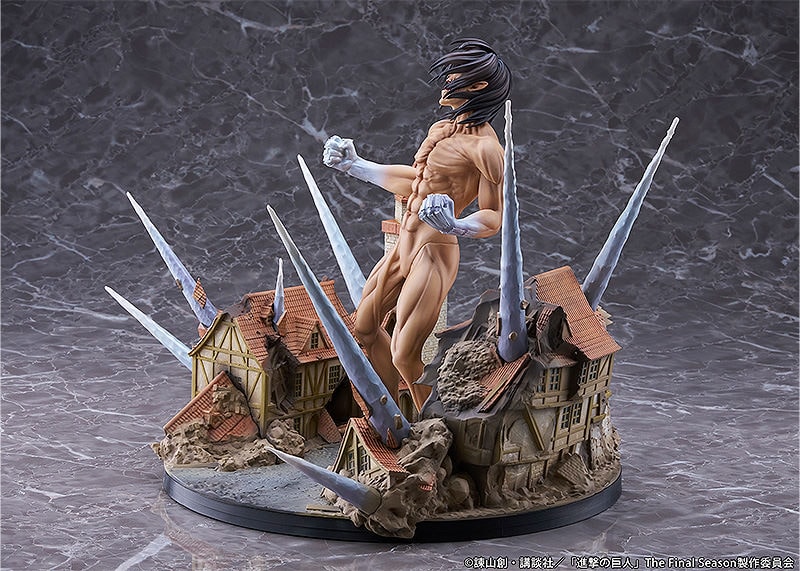 Attack on Titan Eren Jaeger (Attack Titan Version) Judgment Collectible Figure  (Prototype Shown) View 7