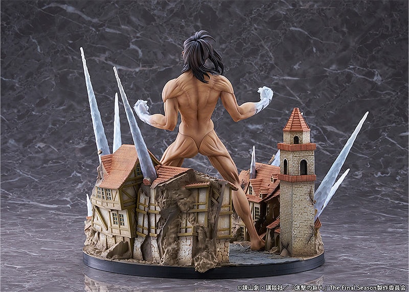 Attack on Titan Eren Jaeger (Attack Titan Version) Judgment Collectible Figure  (Prototype Shown) View 8