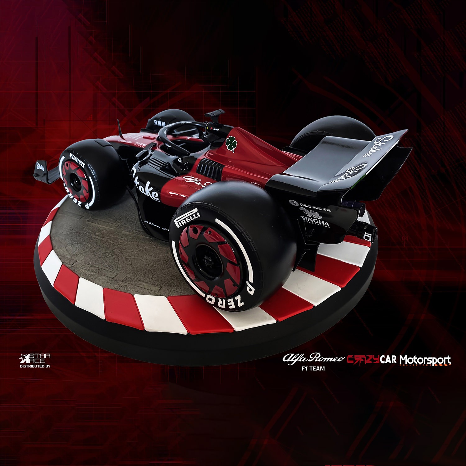 Formula 1 Alfa Romeo Statues  (Prototype Shown) View 5