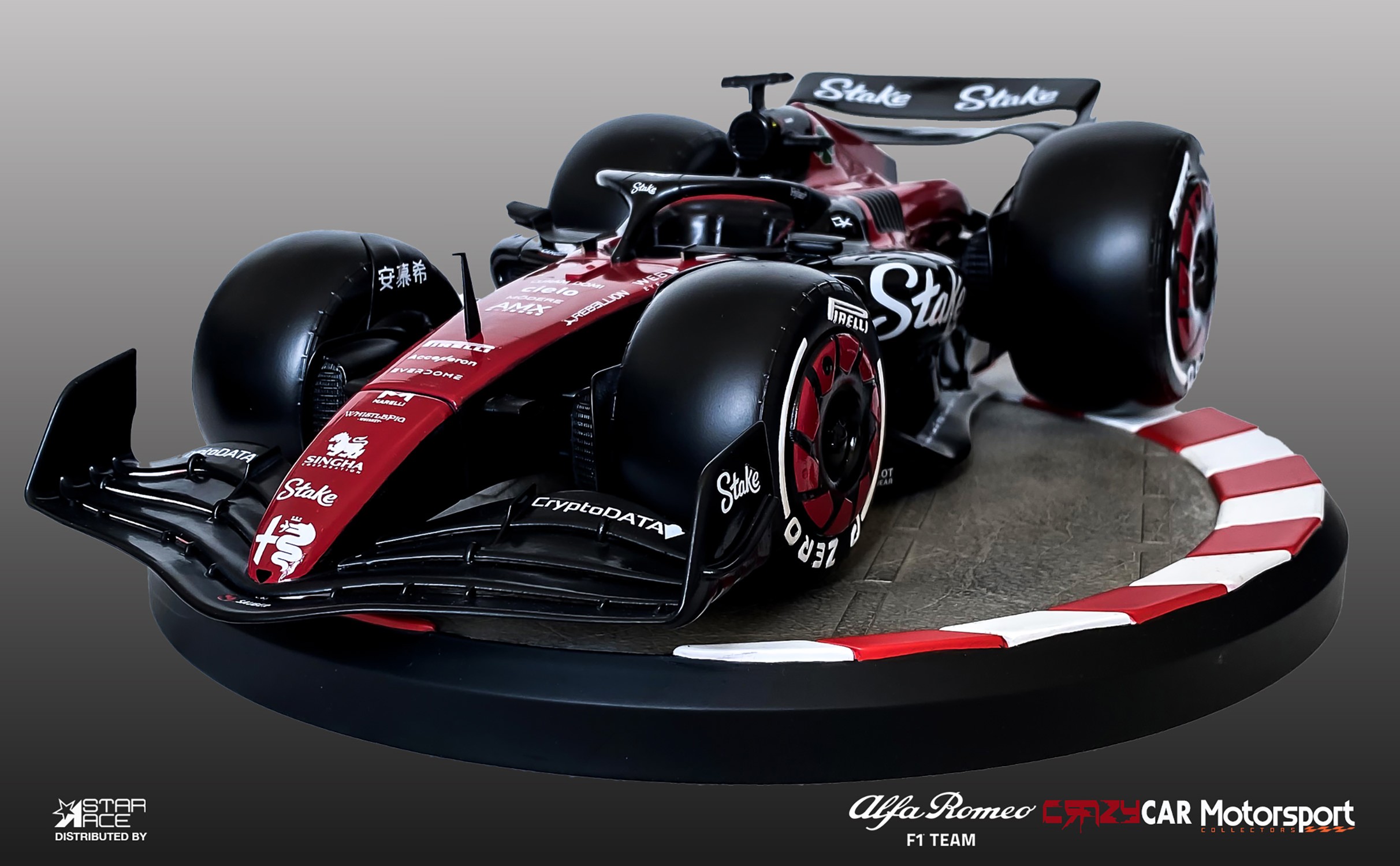 Formula 1 Alfa Romeo Statues  (Prototype Shown) View 11