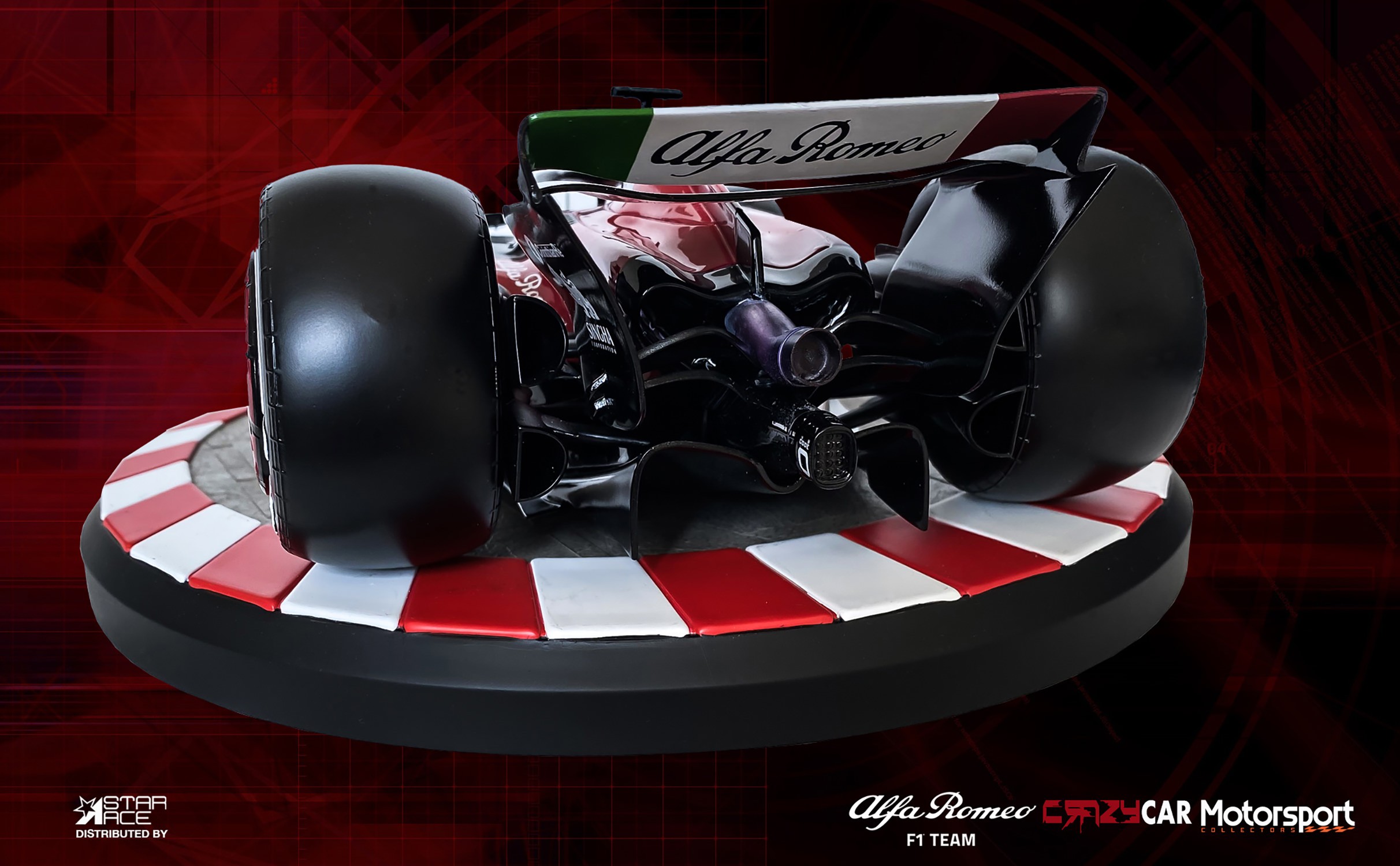 Formula 1 Alfa Romeo Statues  (Prototype Shown) View 13