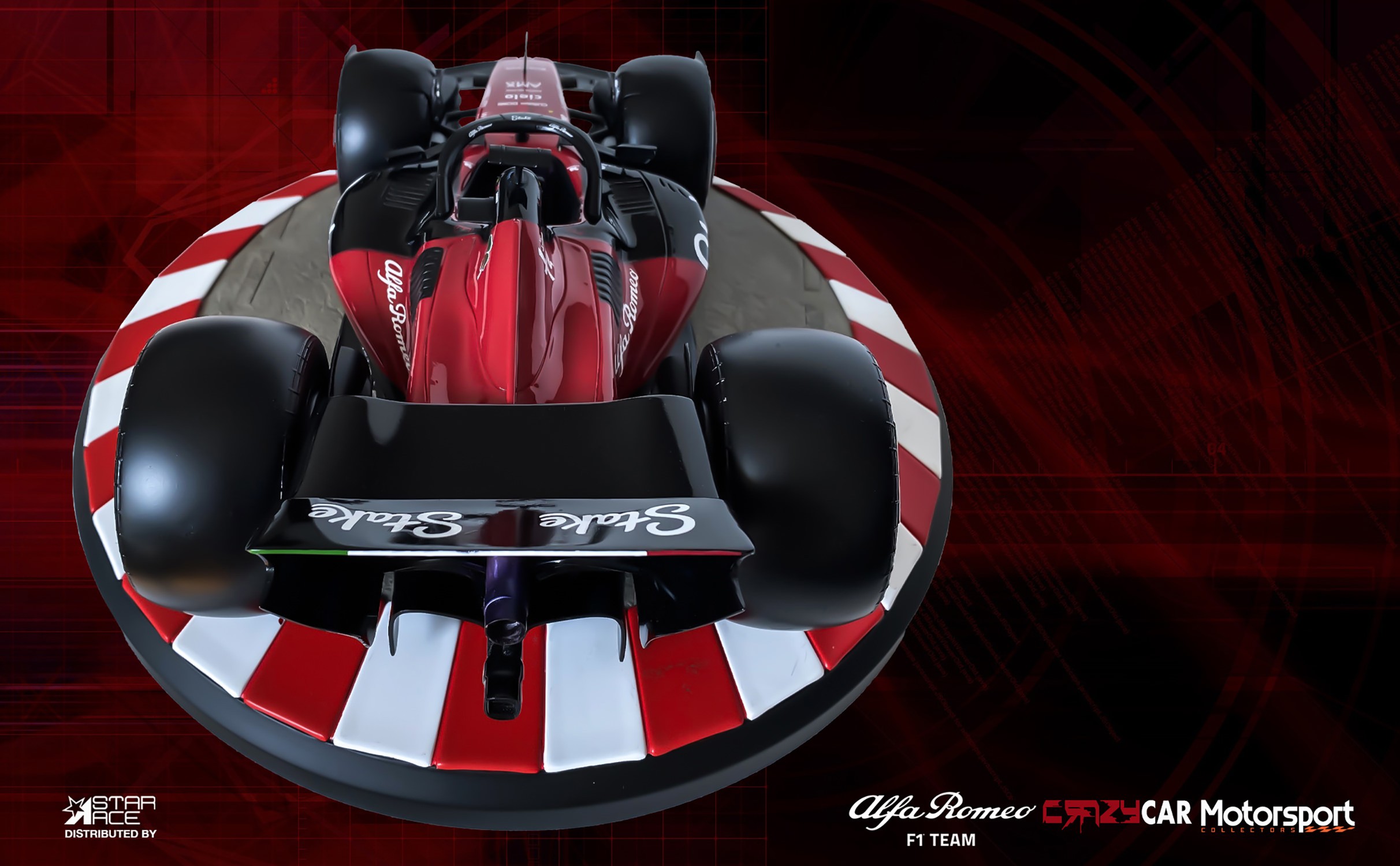 Formula 1 Alfa Romeo Statues  (Prototype Shown) View 19