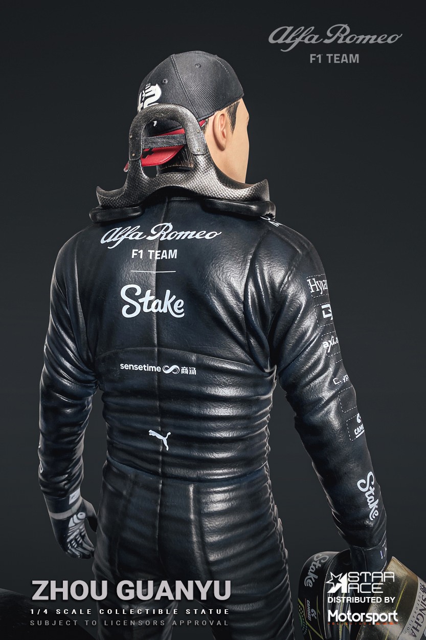 Formula 1 Zhou Guanyu Statues  (Prototype Shown) View 14