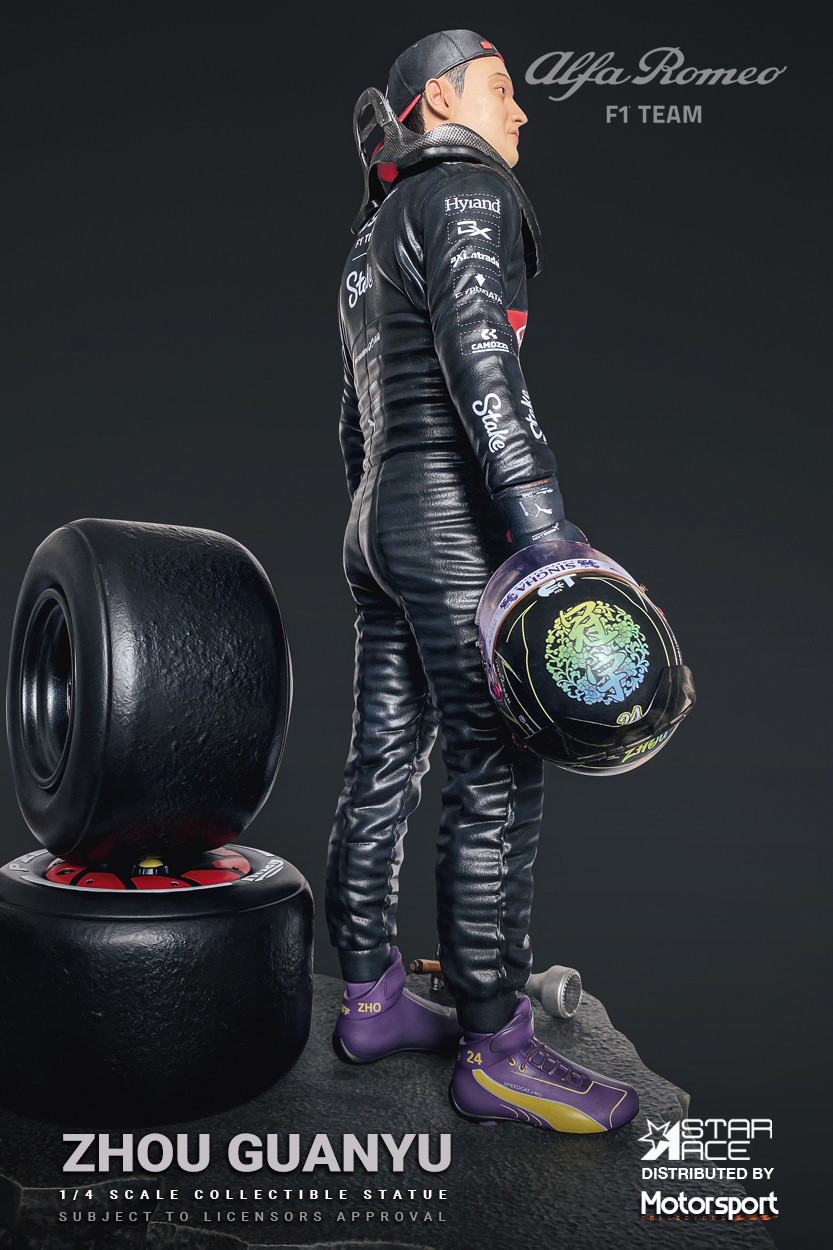 Formula 1 Zhou Guanyu Statues  (Prototype Shown) View 15