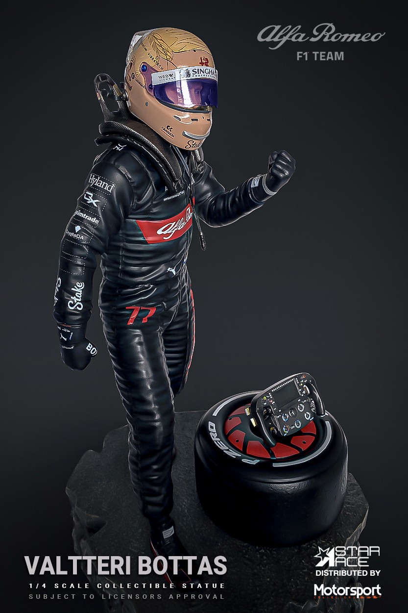 Valtteri Bottas Statue by Star Ace Toys Ltd X SFX