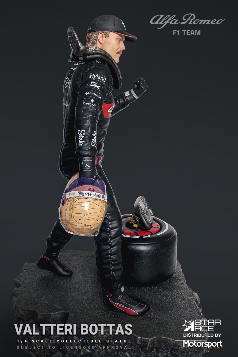 Formula 1 Valtteri Bottas Statues  (Prototype Shown) View 8
