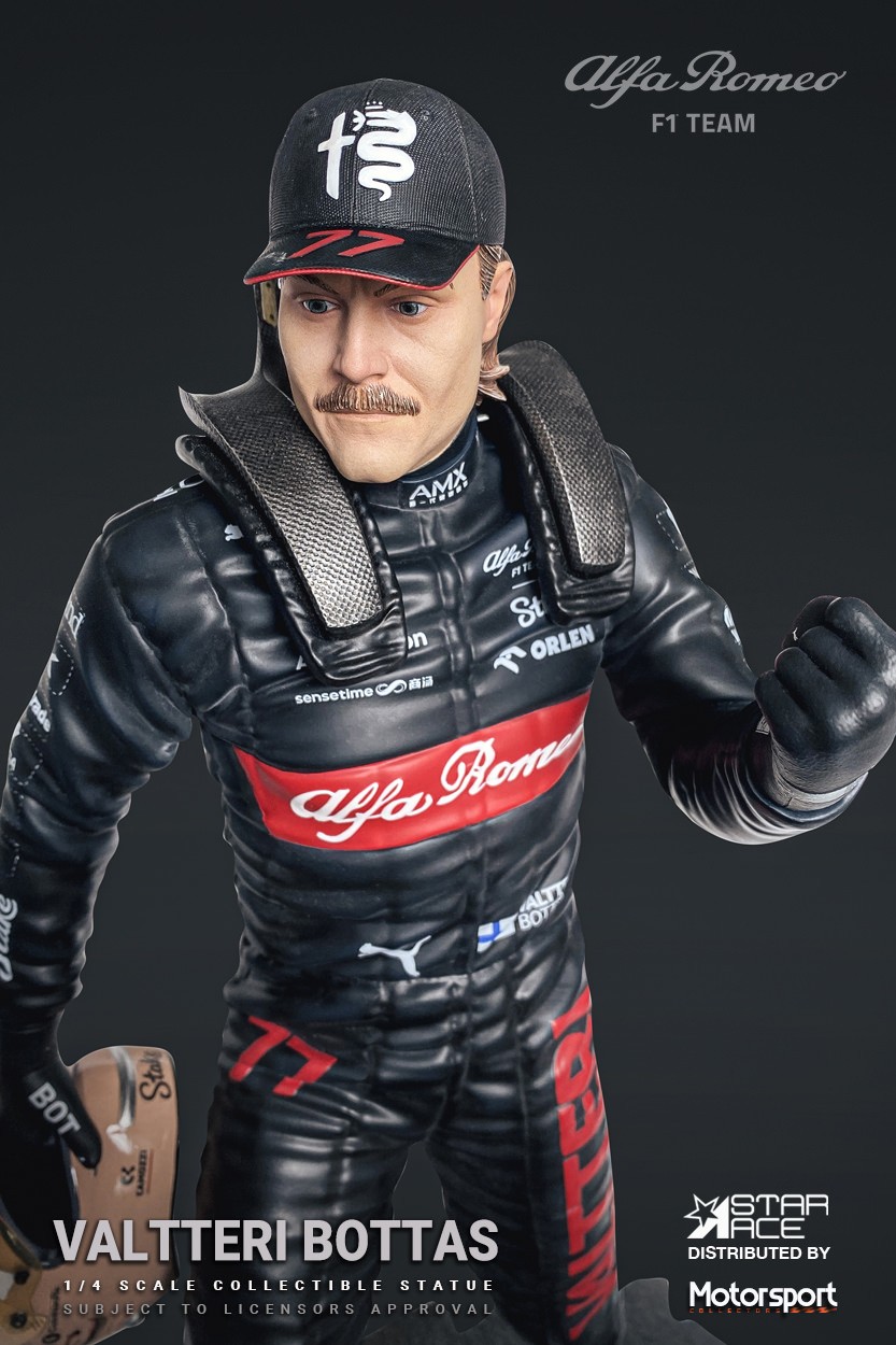 Formula 1 Valtteri Bottas Statues  (Prototype Shown) View 10