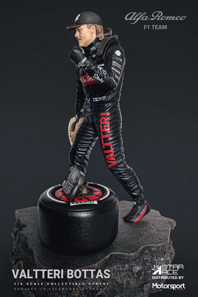 Formula 1 Valtteri Bottas Statues  (Prototype Shown) View 13