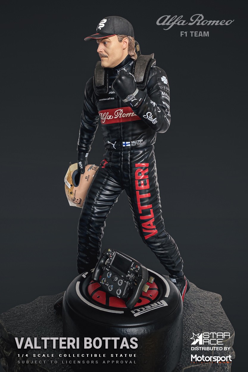 Valtteri Bottas Statue by Star Ace Toys Ltd X SFX