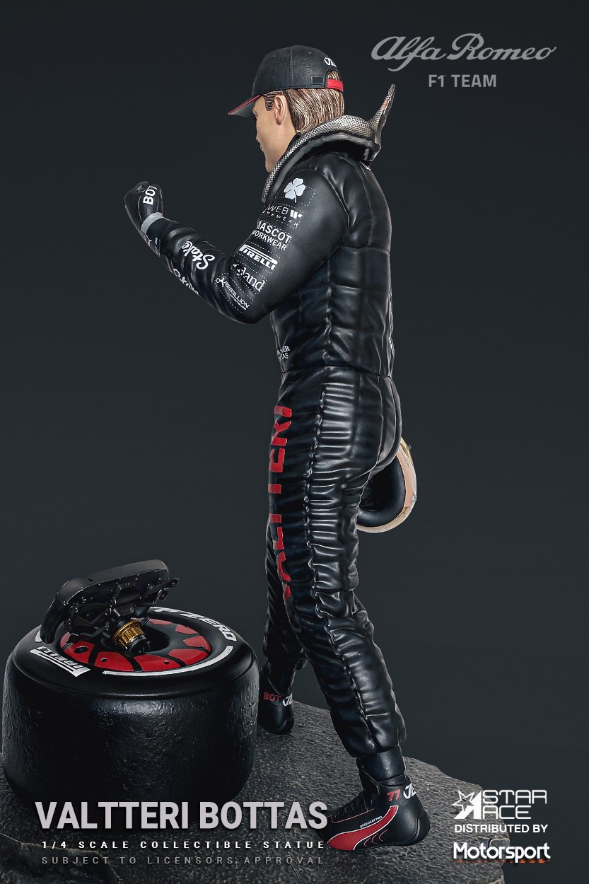 Formula 1 Valtteri Bottas Statues  (Prototype Shown) View 15