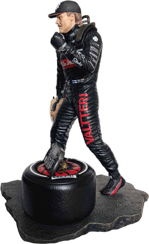 Formula 1 Valtteri Bottas Statues  (Prototype Shown) View 21