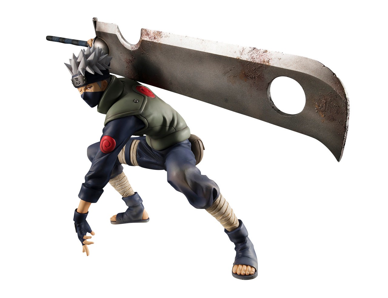 Naruto: Shippuden Kakashi Hatake (Green Ninja War Version) Collectible Figure  (Prototype Shown) View 7