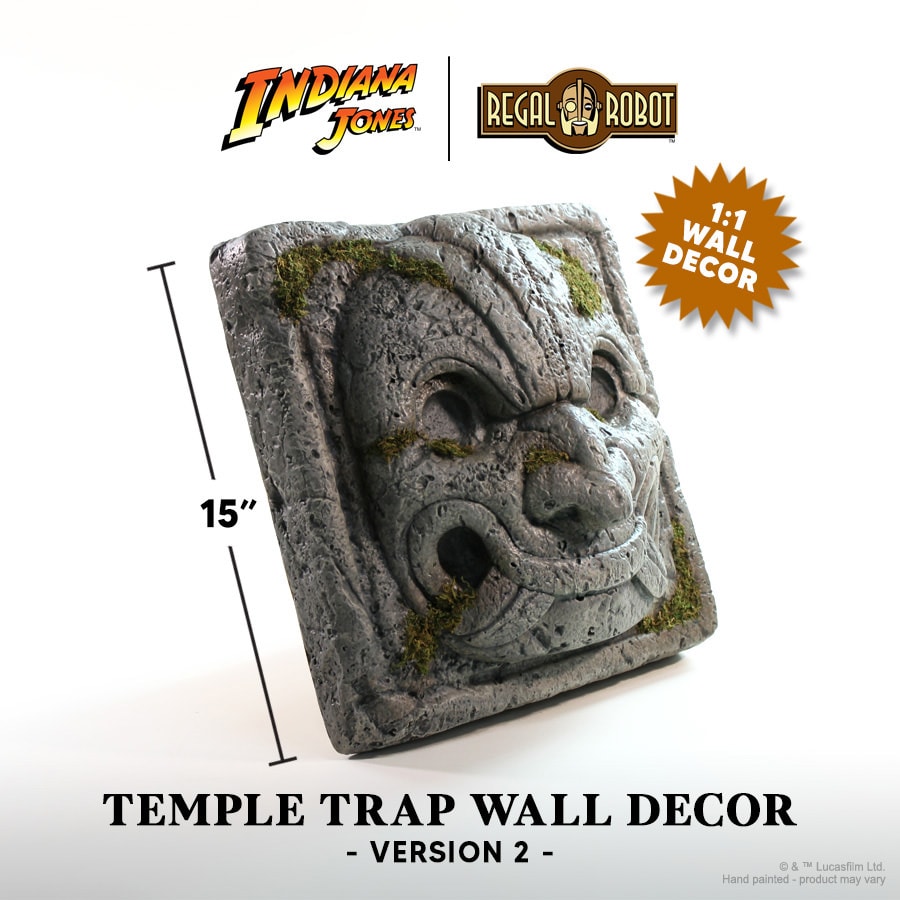 Indiana Jones Temple Trap Version 2 Wall Decor Replica  (Prototype Shown) View 2