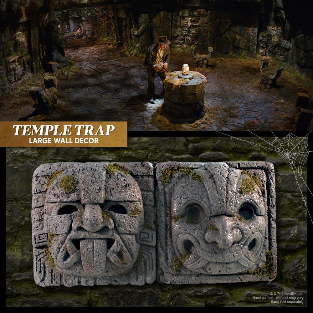 Indiana Jones Temple Trap Version 2 Wall Decor Replica  (Prototype Shown) View 5