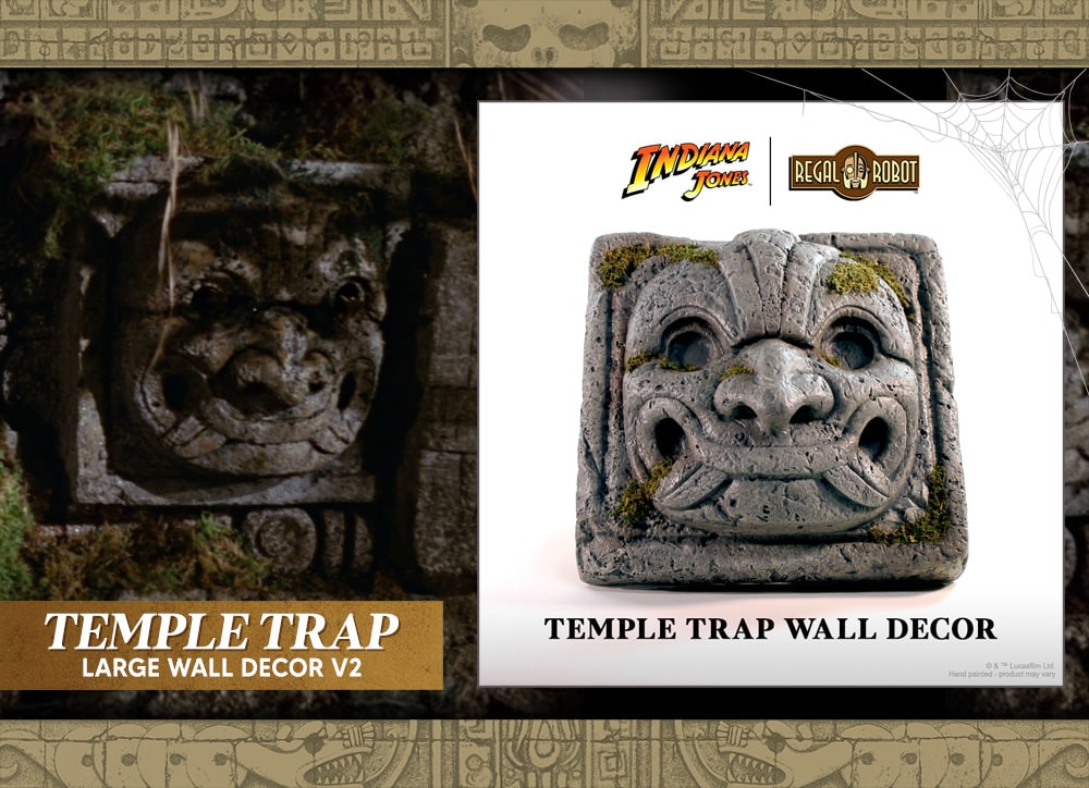 Indiana Jones Temple Trap Version 2 Wall Decor Replica  (Prototype Shown) View 10