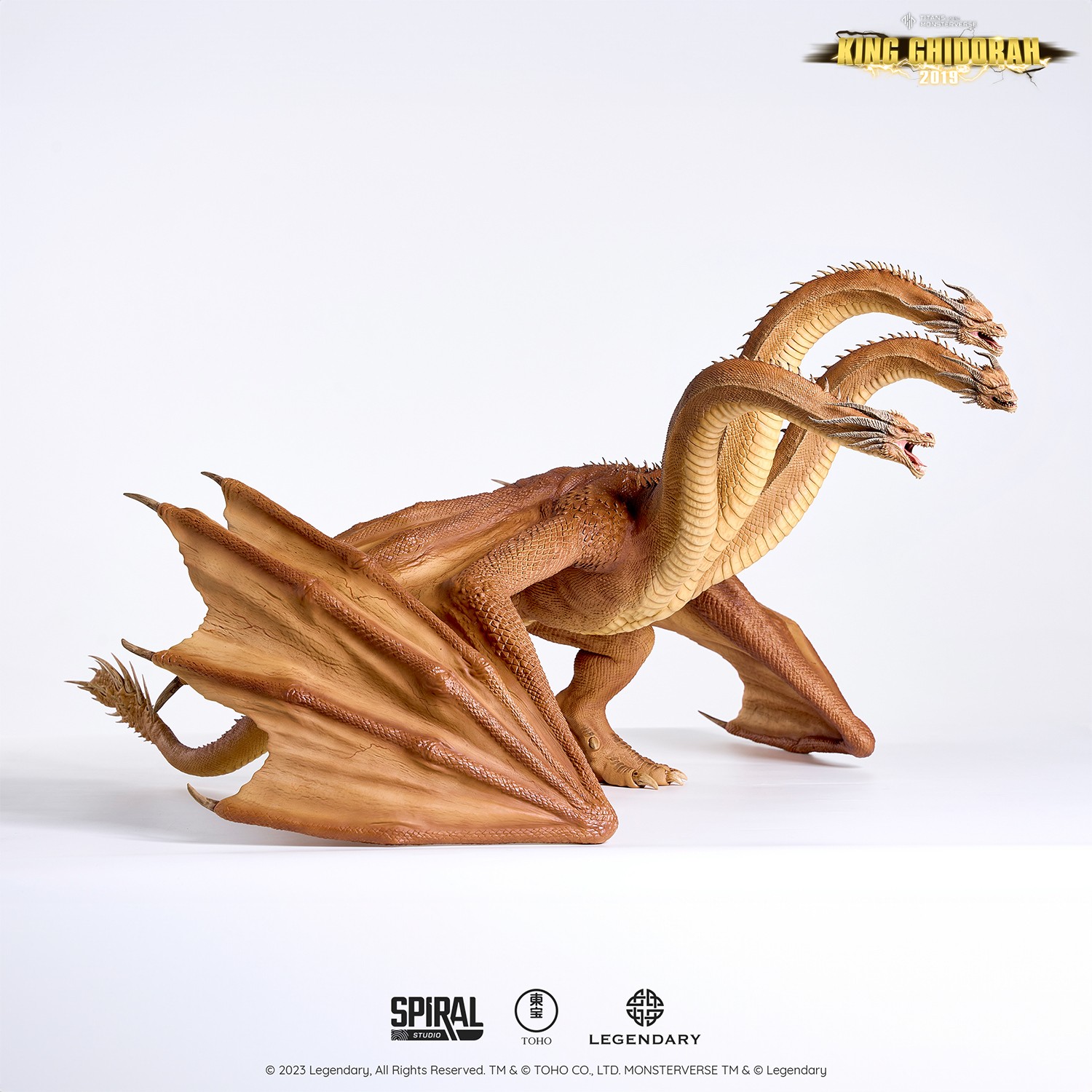 King Ghidorah 2019 Statue by Spiral Studio | Sideshow