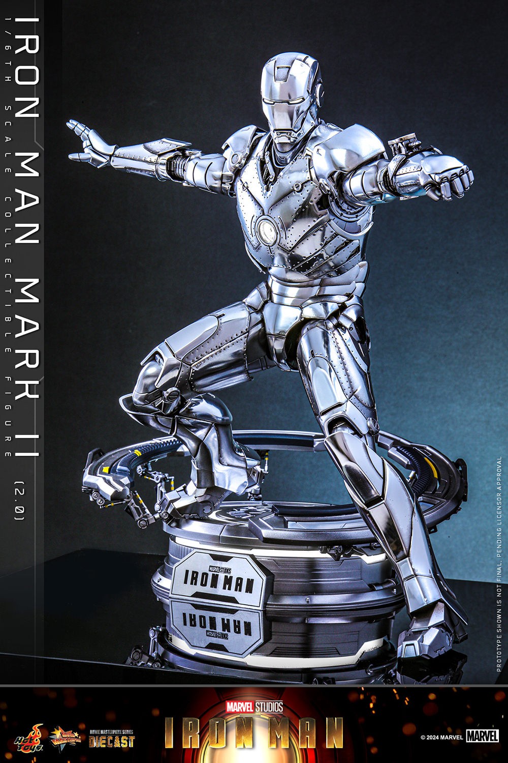 Iron Man Mark II (2.0) Sixth Scale Figure by Hot Toys Iron Man Mark II (2.0) Sixth Scale Figure by Hot Toys