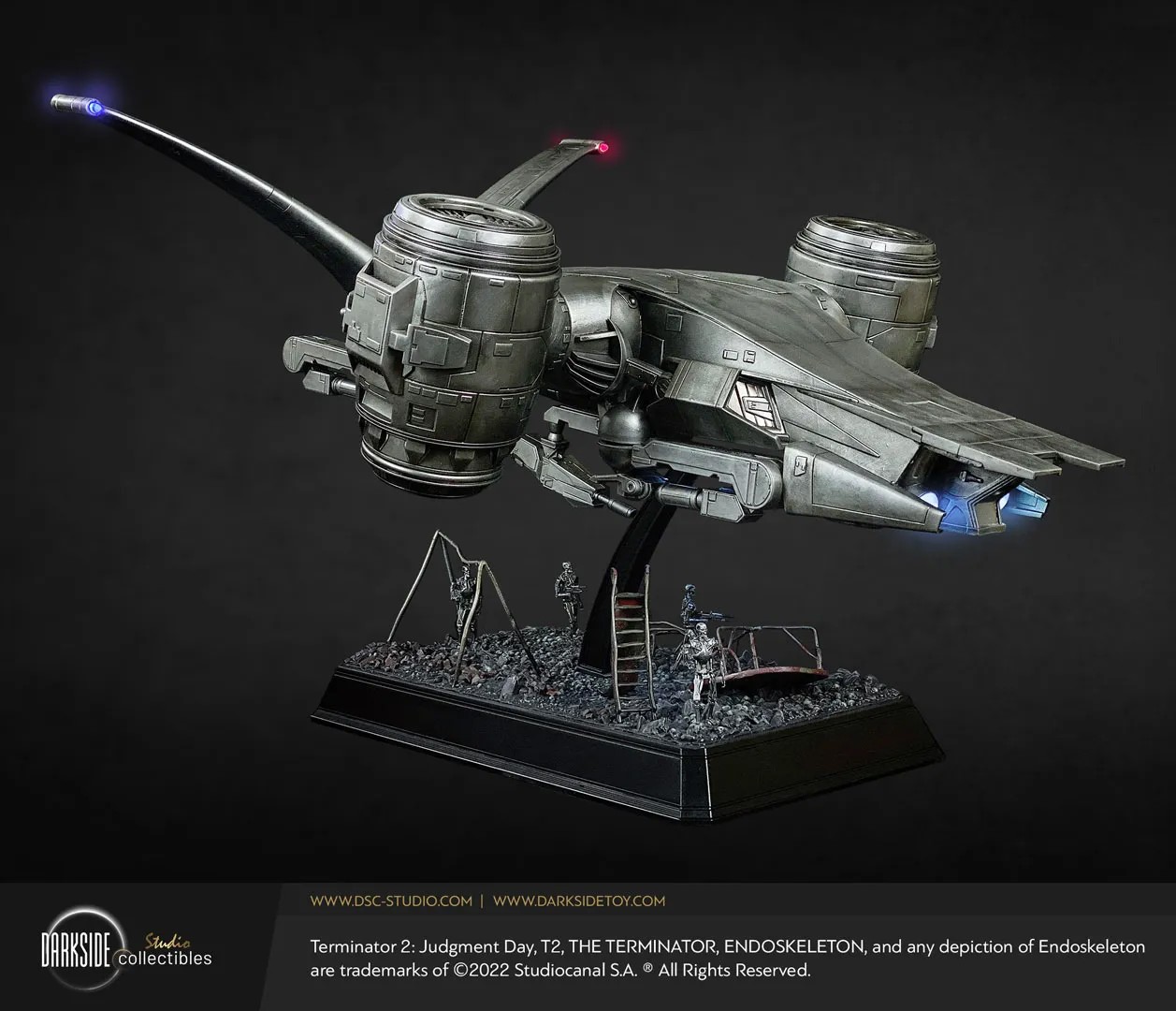 Terminator Aerial Hunter Killer Maquette  (Prototype Shown) View 6