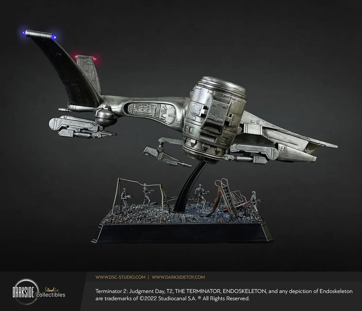 Terminator Aerial Hunter Killer Maquette  (Prototype Shown) View 7