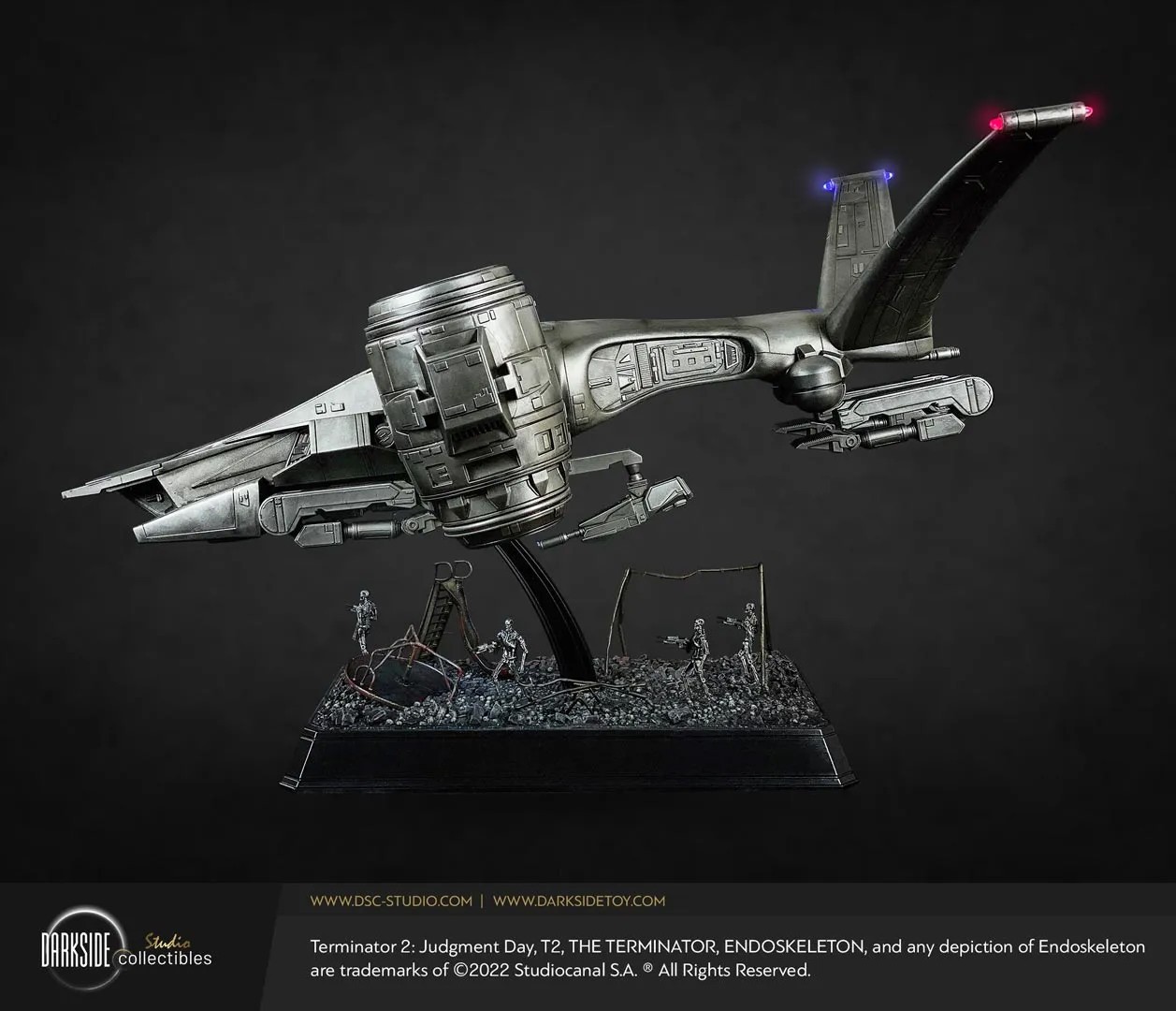 Terminator Aerial Hunter Killer Maquette  (Prototype Shown) View 11