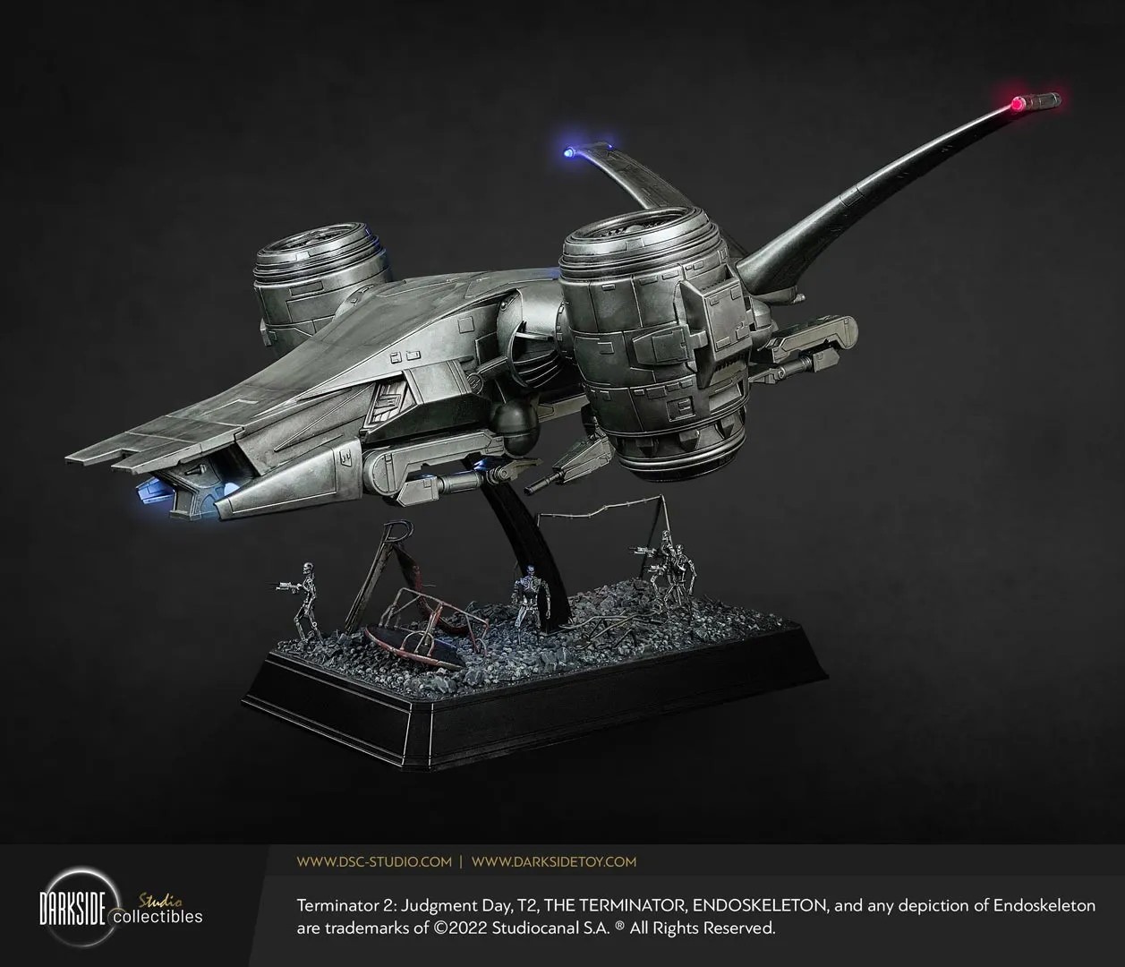 Terminator Aerial Hunter Killer Maquette  (Prototype Shown) View 12