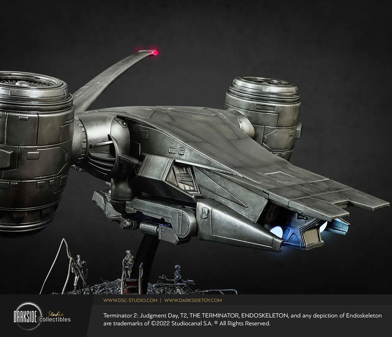 Terminator Aerial Hunter Killer Maquette  (Prototype Shown) View 14