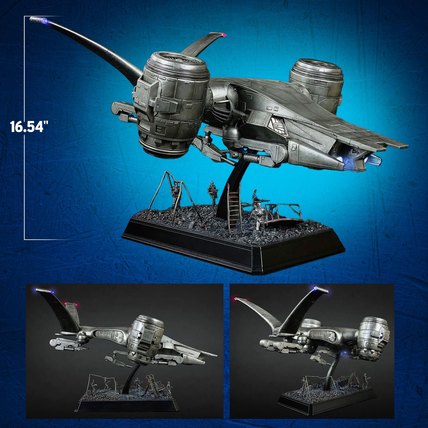 Aerial Hunter Killer Maquette by DarkSide Collectibles Studio