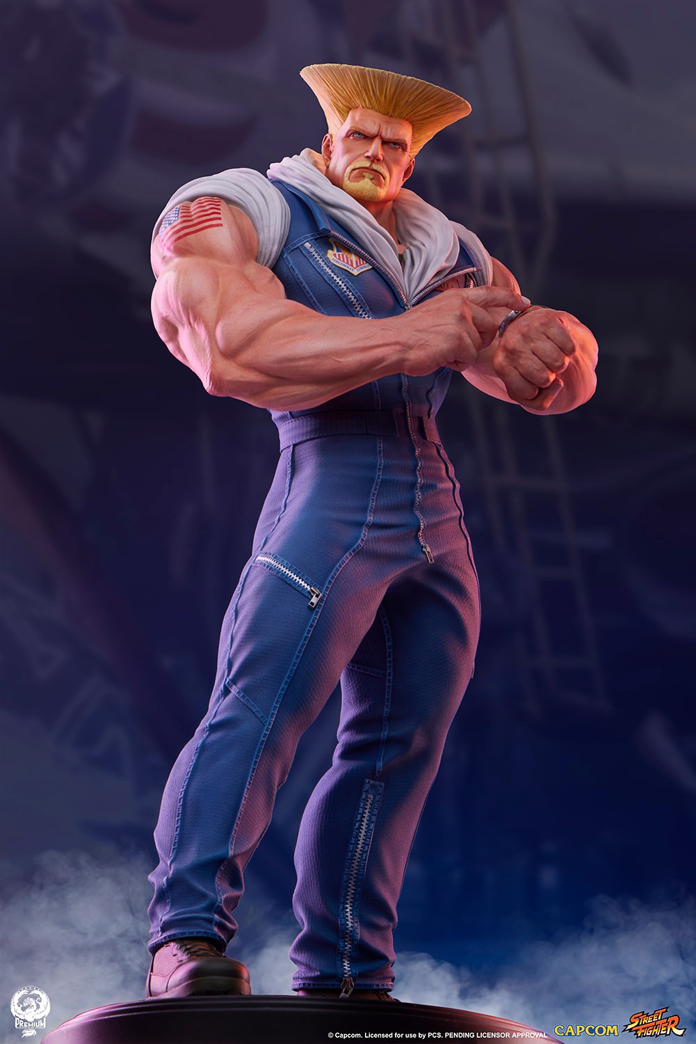 Street Fighter Guile Quarter Scale Statue  Collector Edition (Prototype Shown) View 1