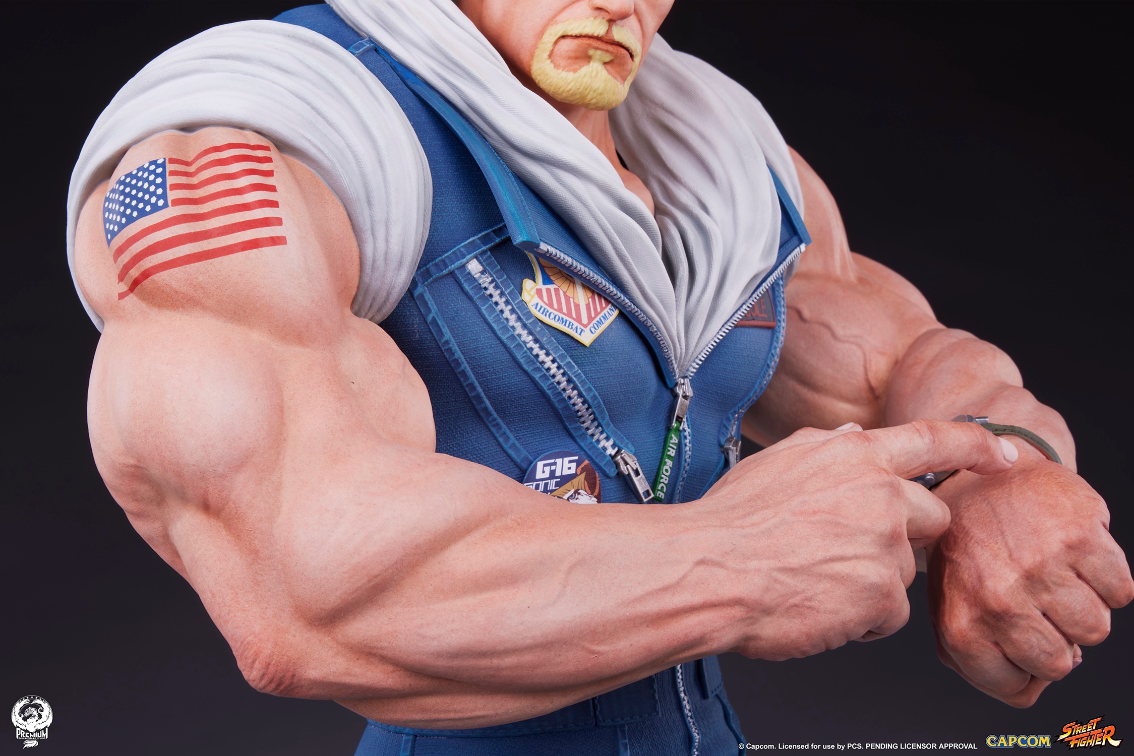 Street Fighter Guile Quarter Scale Statue  Collector Edition (Prototype Shown) View 19