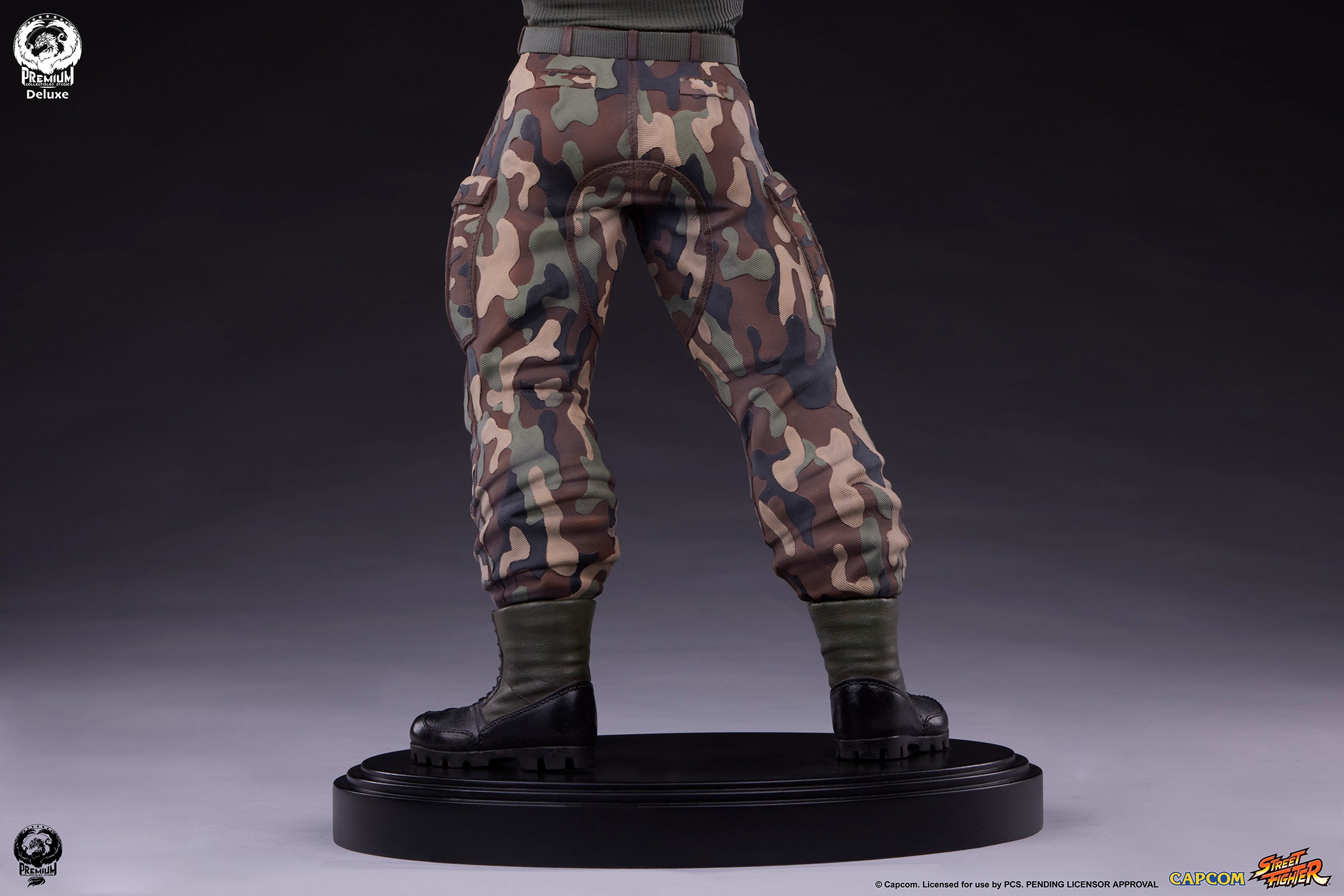 Street Fighter Guile Deluxe Edition Quarter Scale Statue  (Prototype Shown) View 20