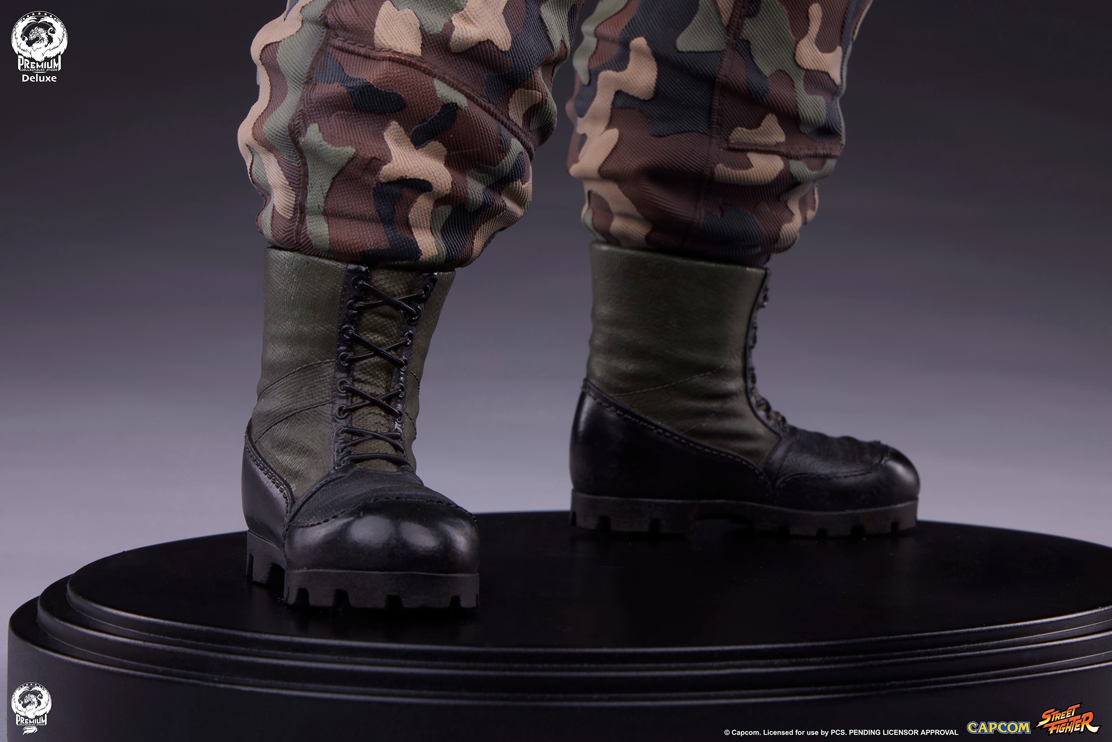 Street Fighter Guile Deluxe Edition Quarter Scale Statue  (Prototype Shown) View 21