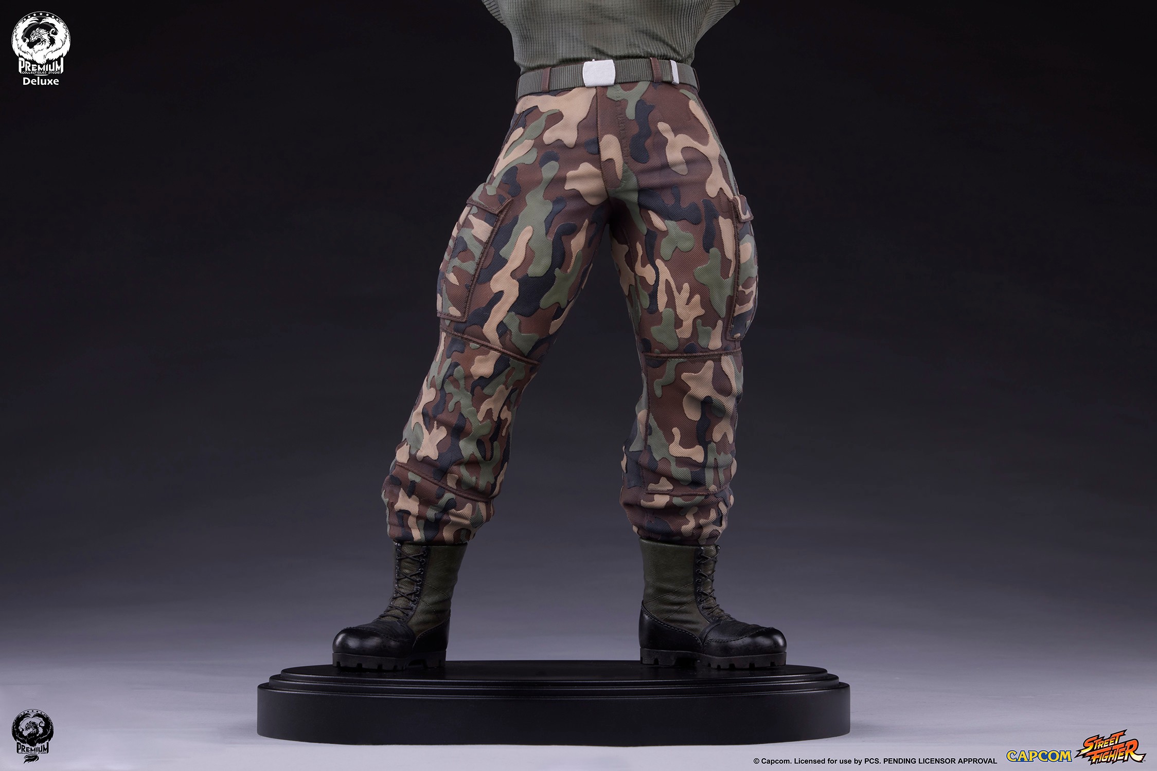 Street Fighter Guile Deluxe Edition Quarter Scale Statue  (Prototype Shown) View 22