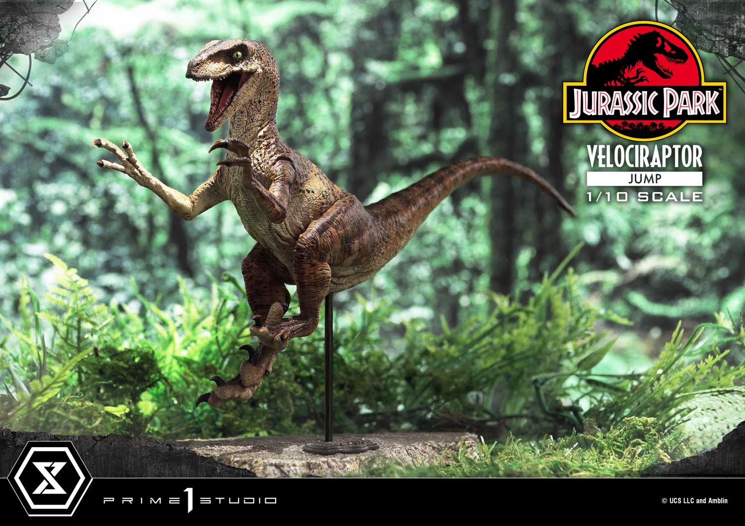 Velociraptor Jump 1:10 Scale Statue by Prime 1 Studio