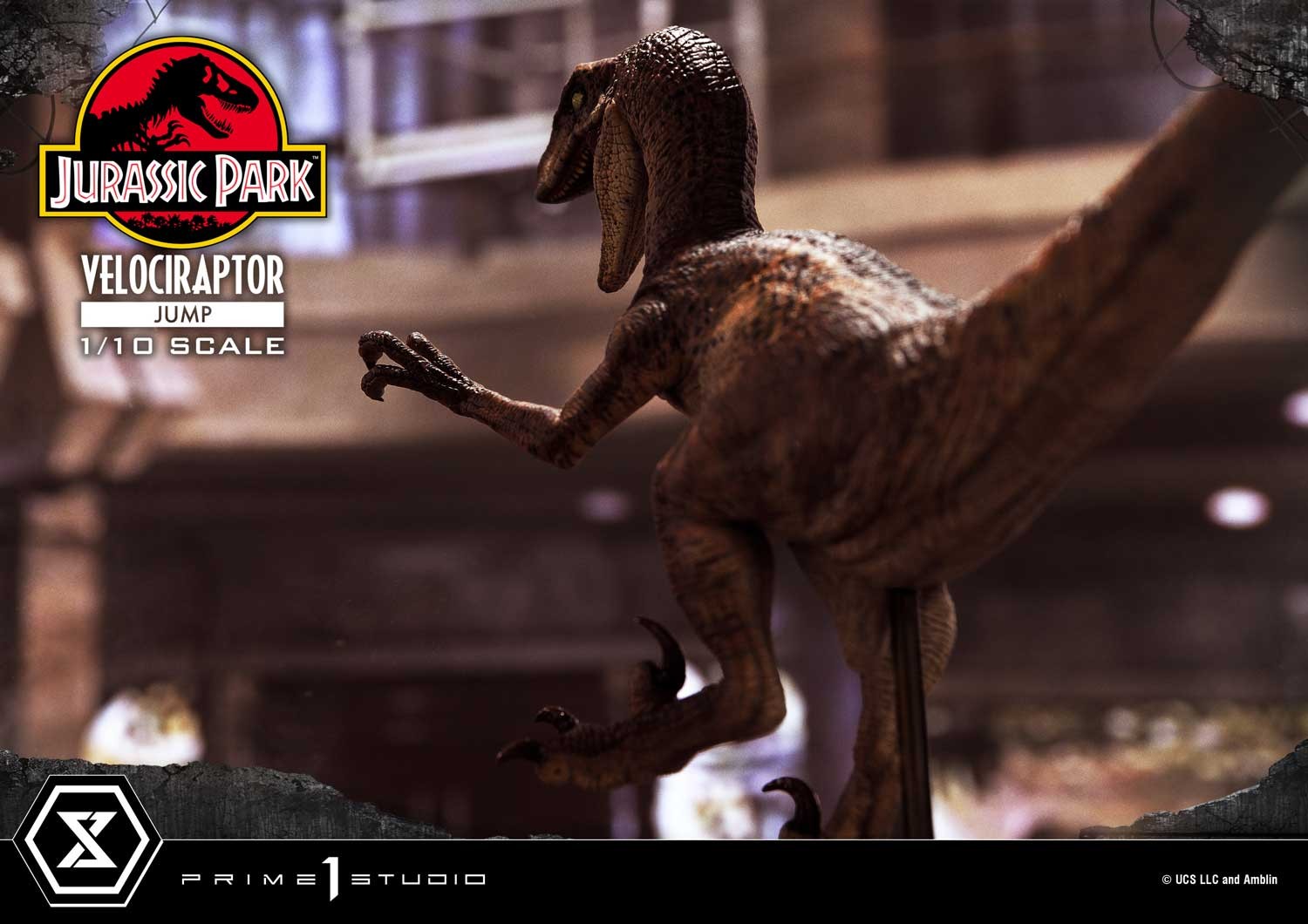 Velociraptor Jump 1:10 Scale Statue by Prime 1 Studio | Sideshow ...