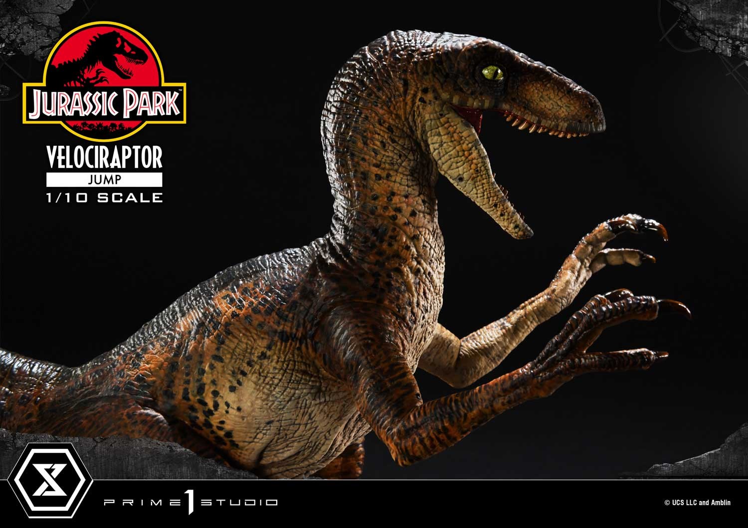 Velociraptor Jump 1:10 Scale Statue by Prime 1 Studio | Sideshow ...